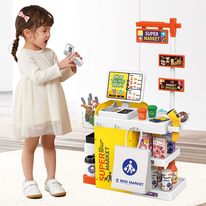 Kids Mini Supermarket Checkout - огляд і ціна Toy Cash Register