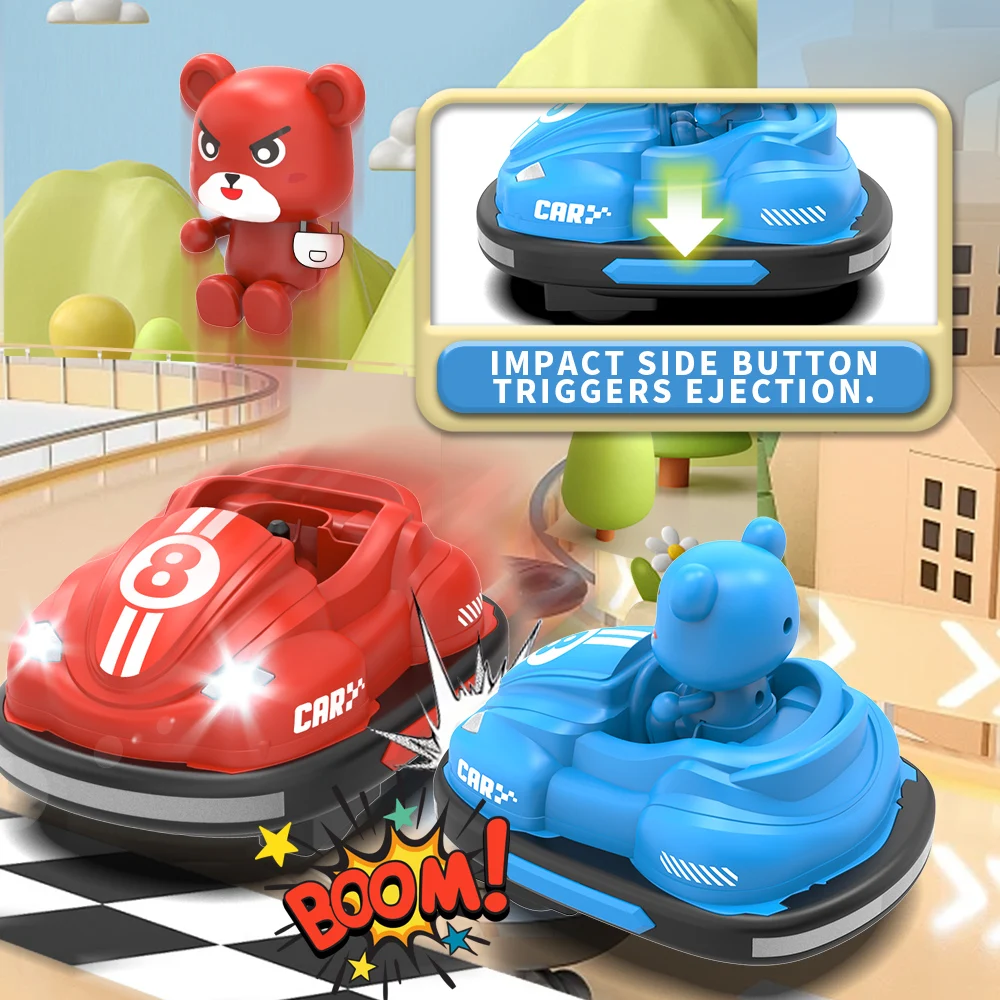 2.4G RC Bumper Battle Car with - огляд і ціна Kids Toys Under 50