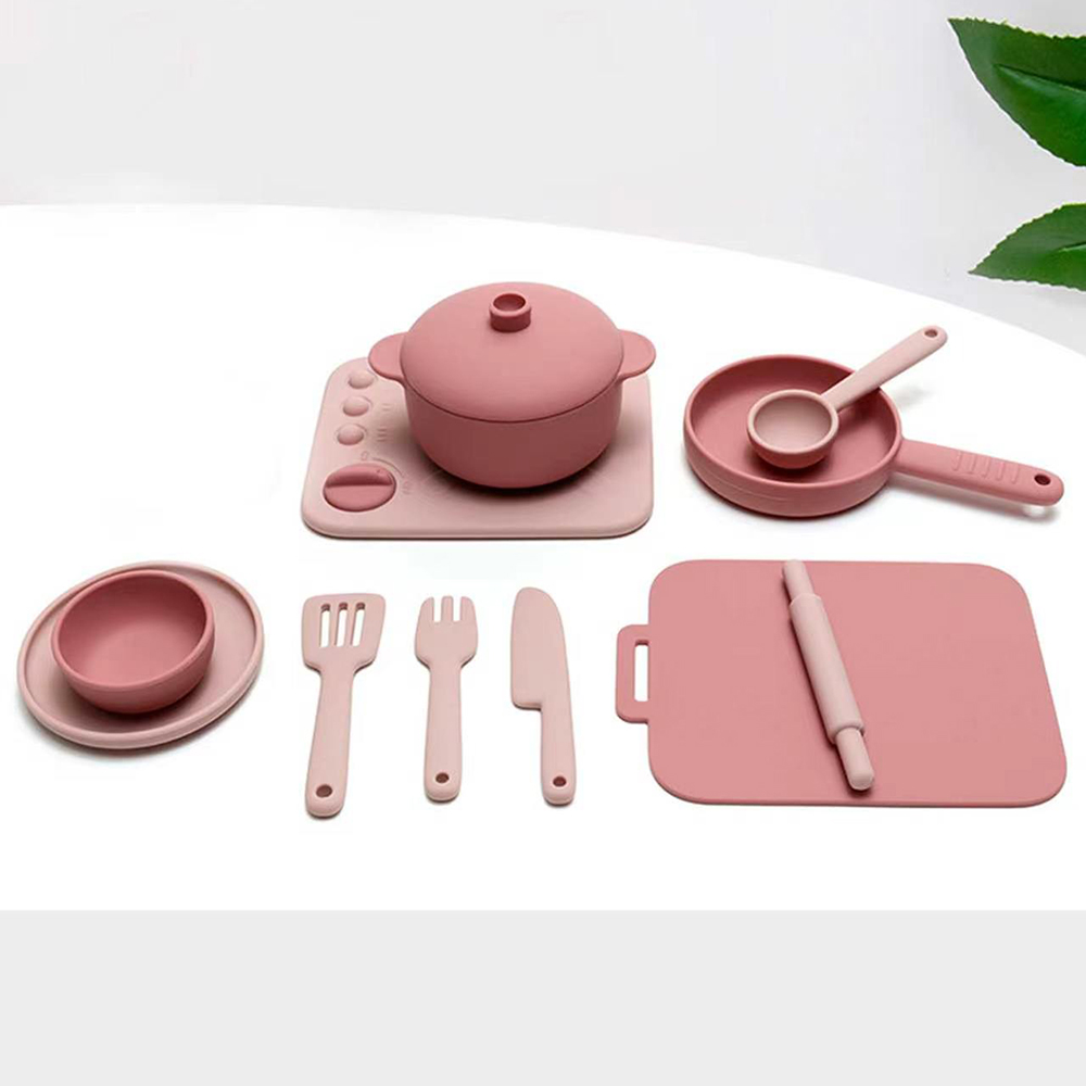 12pcs Kids Pretend Play Kitche - огляд і ціна Kids Toys Kitchen Set