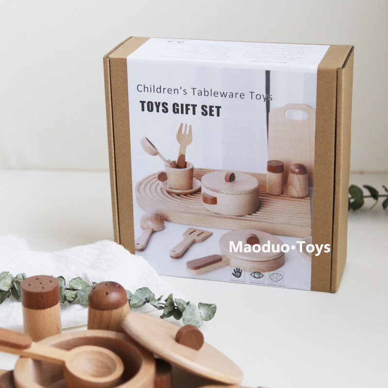 Maoduo Toys Beech Wooden Kids  - огляд і ціна Kids Toys Kitchen Set
