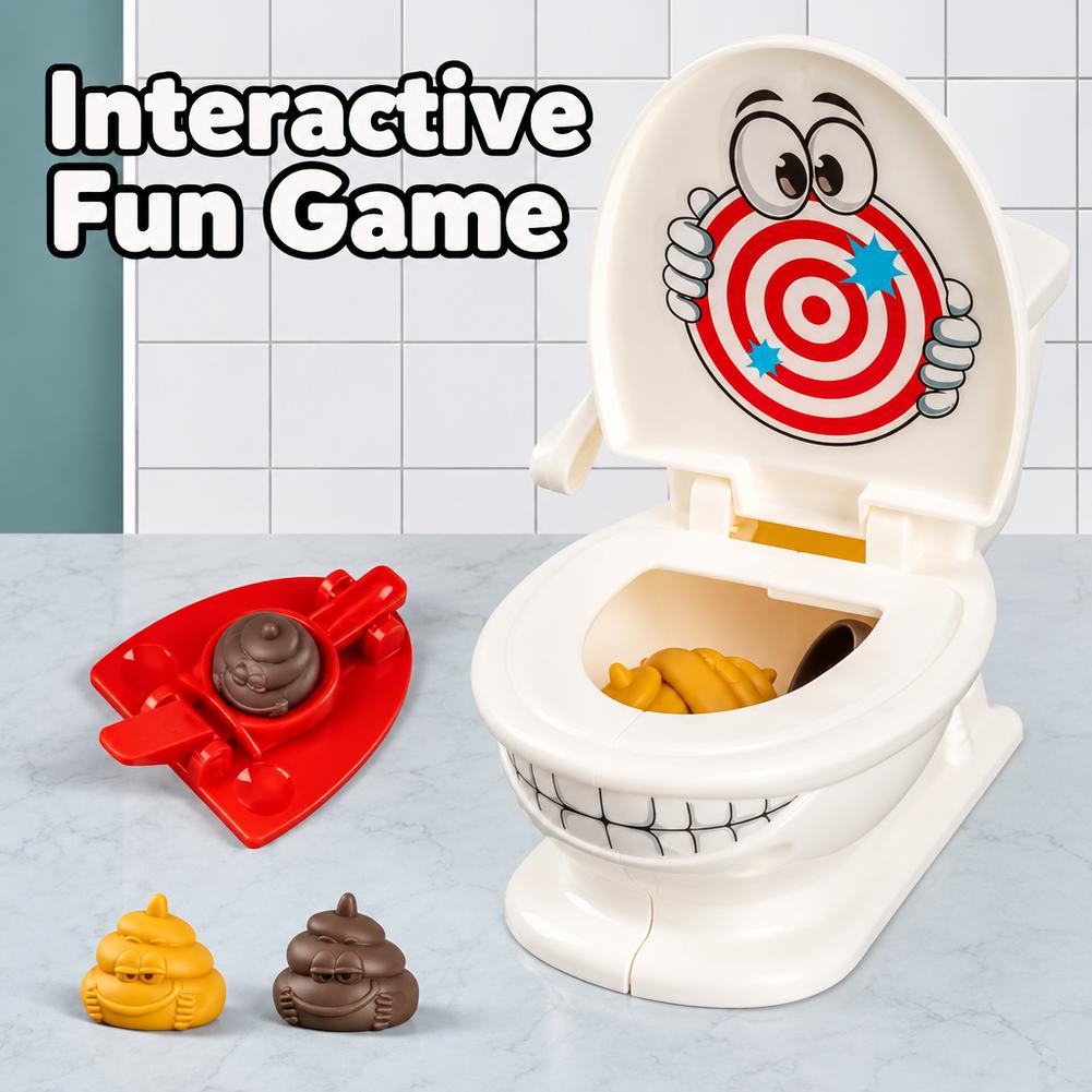 Mini Toilet Poop Launcher Toy  - огляд і ціна Catapult Launcher Toy